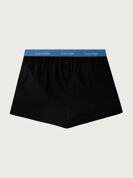 Calvin Klein Underwear laza boxeralsó férfi elasztánnal csomag fekete