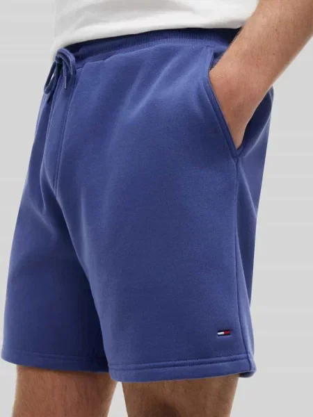 Bermudy o kroju relaxed fit z mieszanki bawełny z tunelem Tommy Jeans