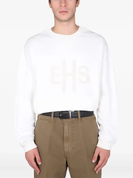 Hanorac crewneck East Harbour Surplus alb