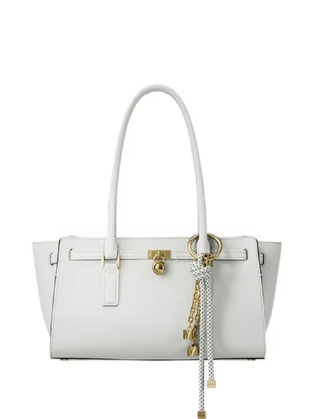 Geantă Michael Kors din piele alb