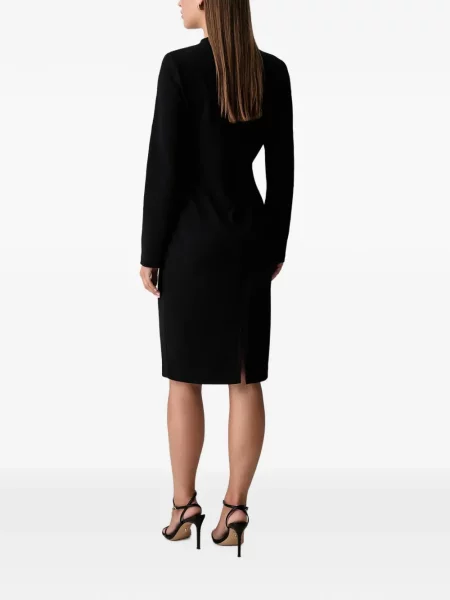 Rochie midi Joseph Ribkoff asimetrică negru