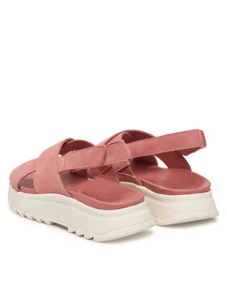 Sandály Clarks růžové
