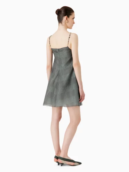 Emporio Armani Платье мини сірий