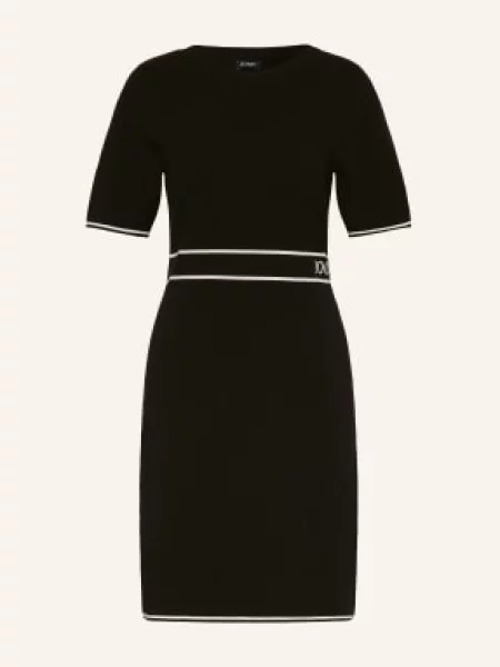 Joop! Sukienka Z Dzianiny Kirla schwarz biała