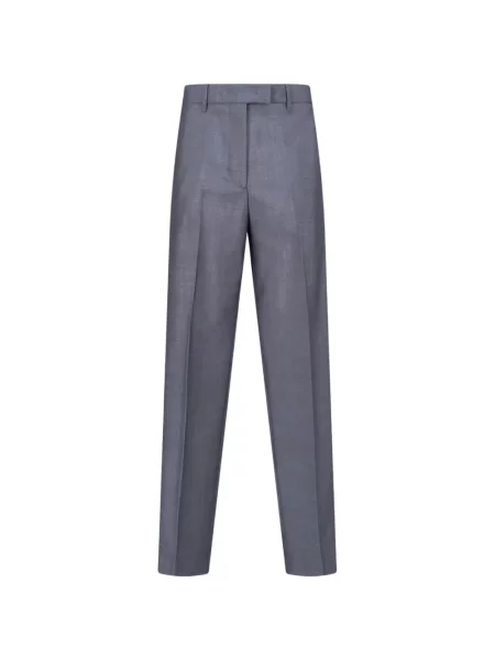Pantaloni Miu Miu de mohair gri
