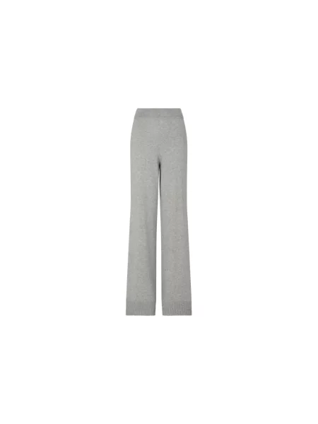 Spodnie Armani Exchange z kaszmiru szare
