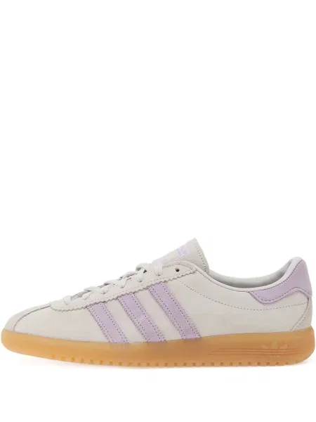Tricou Adidas cu dungi cu imagine alb