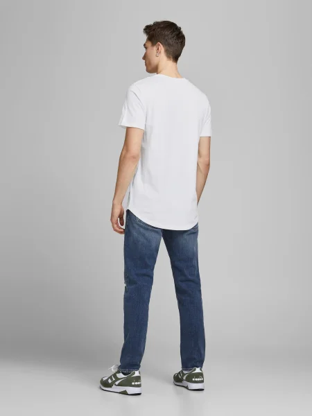 JACK & JONES Tricou Noa' alb