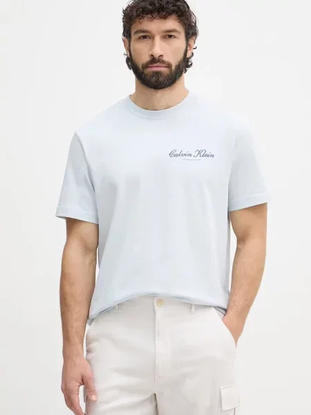 Calvin Klein Jeans tričko modré