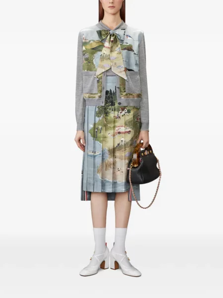 Vestă Thom Browne gri