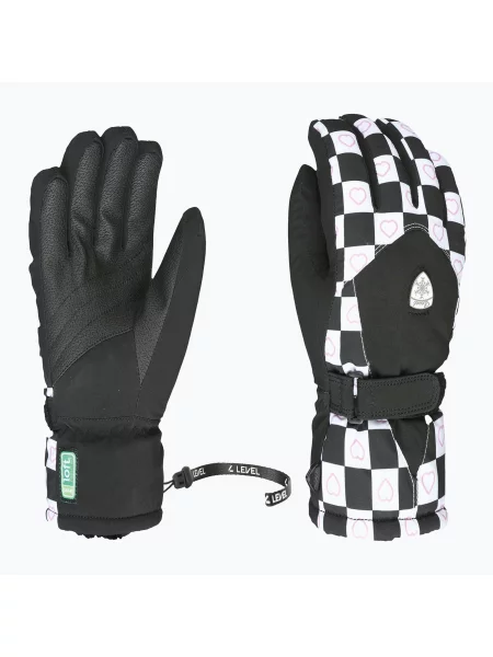 Mănuși de schi pentru femei Level Hero W ninja black negru