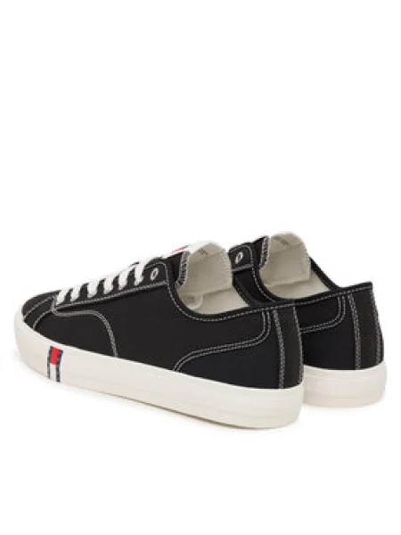 Teniszcipő Tommy Jeans Archive Vulc fekete