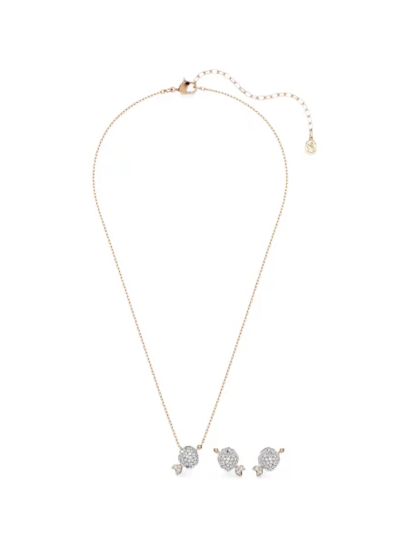 Colier Swarovski cu motiv cu inimi