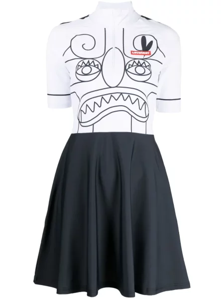 Rochie Charles Jeffrey Loverboy cu imagine negru