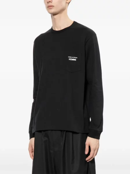 Μπλούζα Comme Des Garçons Homme με σχέδιο μαύρο