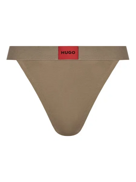 HUGO Стрінги String Red Label Коричневий червоні