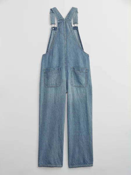 Pantaloni copii Gap albastru