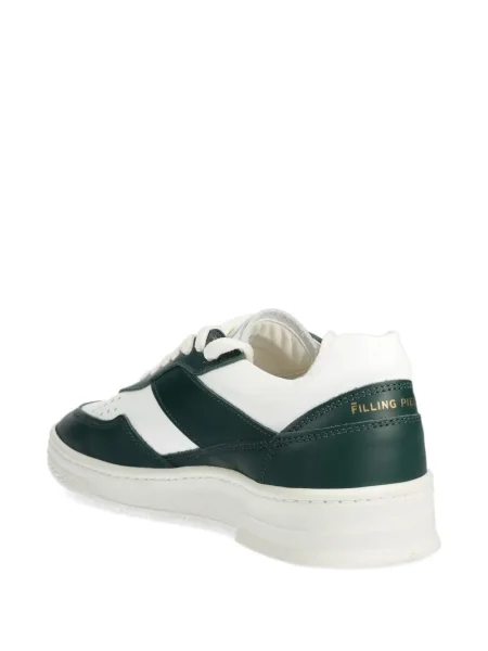 Sneakerși Filling Pieces din piele verde