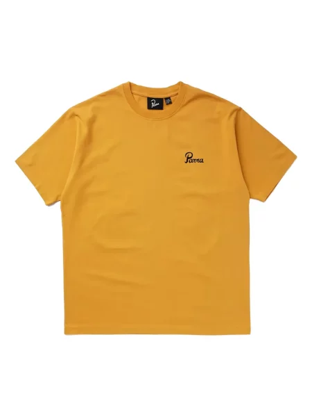 Koszulka By Parra z nadrukiem pomarańczowa