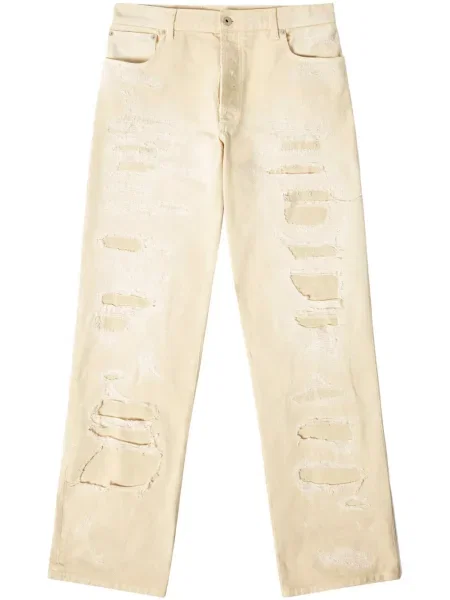 Traperice ravnih nogavica Heron Preston s izlizanim efektom