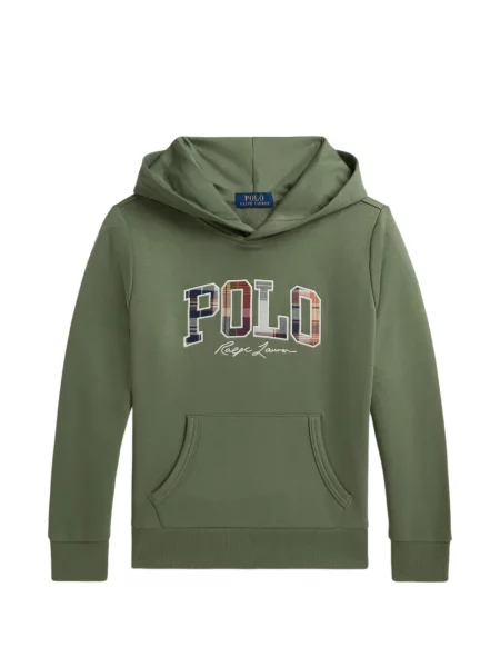 Bluza z kapturem dziecięca Polo Ralph Lauren zielona