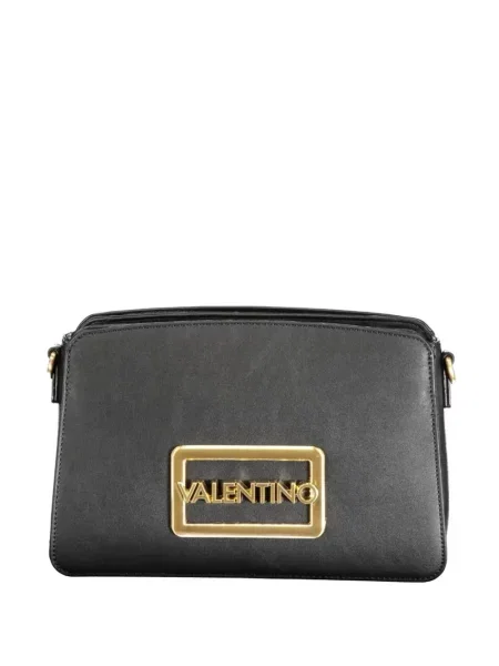 Geanta crossbody Mario Valentino cu autograf negru