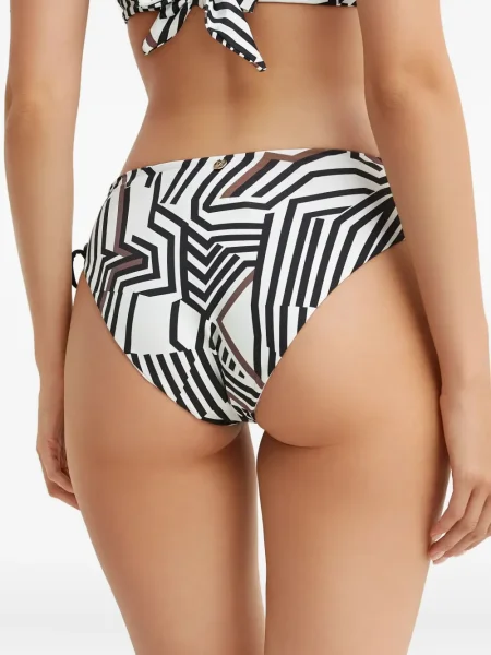 Bikini Max Mara cu dungi alb