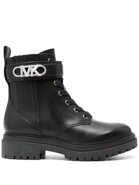 Cizme scurte Michael Michael Kors din piele negru