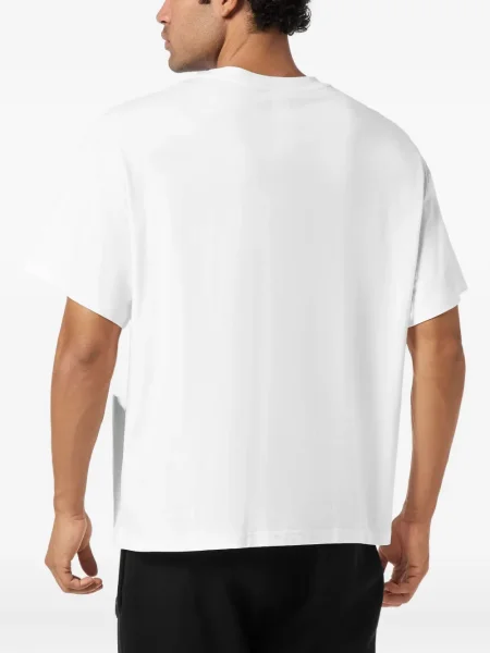 Tricou Plein Sport cu imagine alb