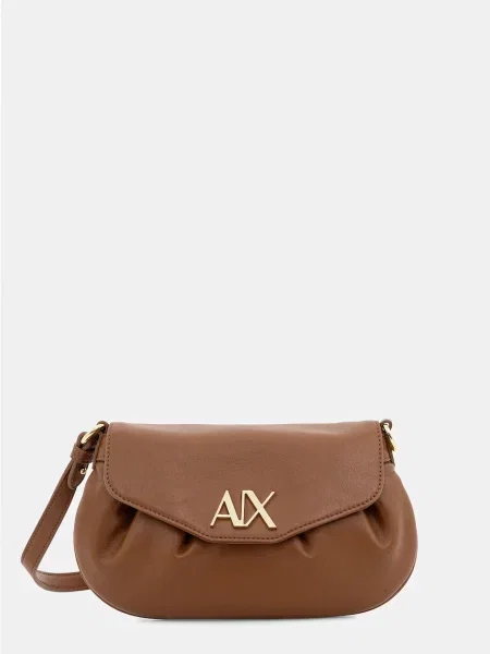 Armani Exchange Kabelka hnedá