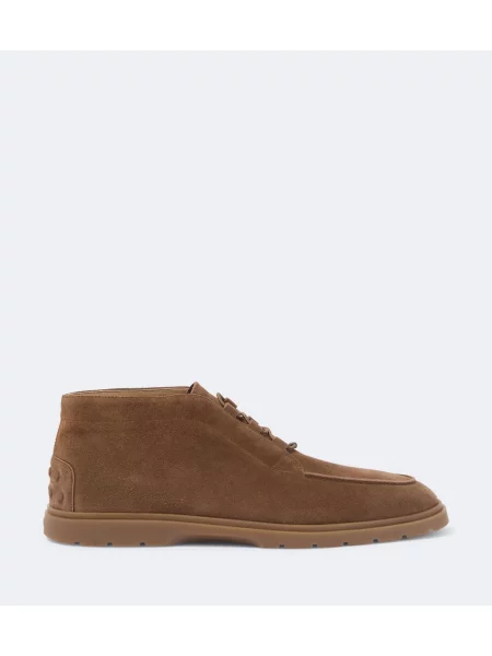 Ghete desert Tod's din piele de căprioară maro