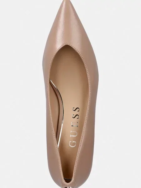 Шкіряні туфлі Guess на шпильці