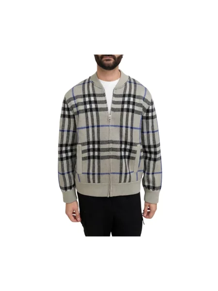 Kurtka Burberry wełniana beżowa