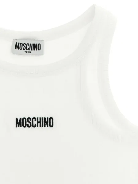 Kamizelka dziecięca Moschino biała