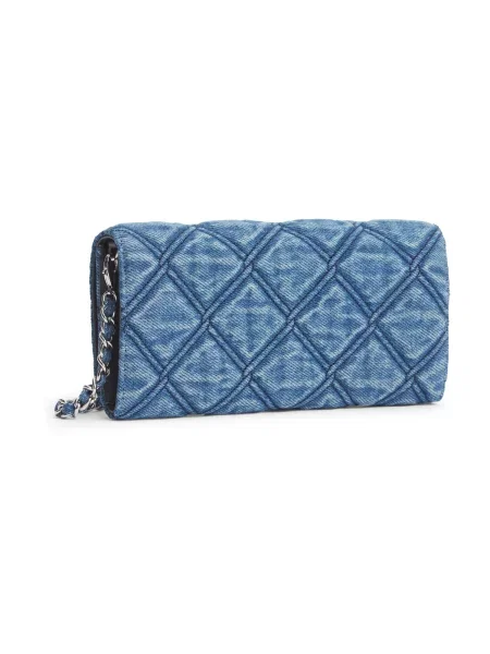 TOMMY HILFIGER Denarnica moder denim modra