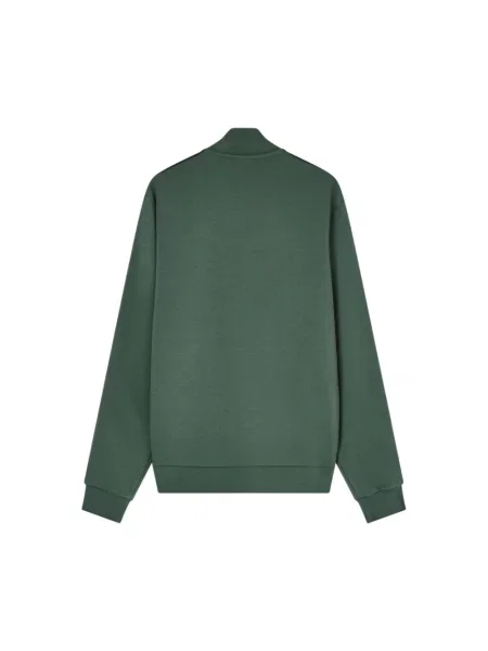 Bluza rozpinana ze stójką i dwustronnym zamkiem błyskawicznym Ea7 Emporio Armani zielona