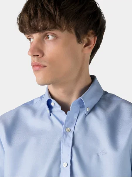 Рубашка Lacoste синяя