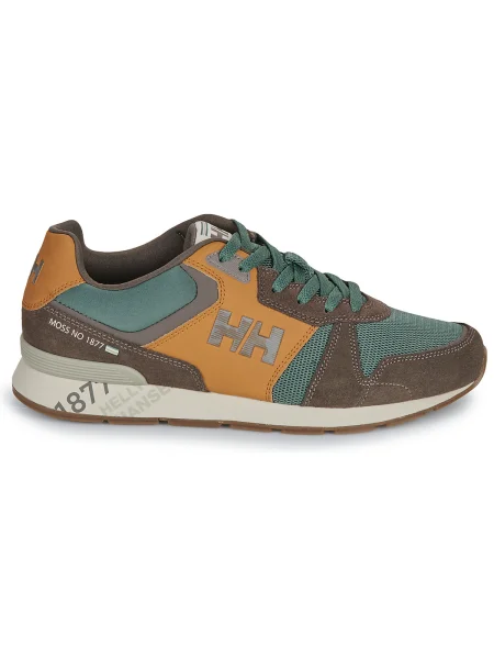 Kožené tenisky Helly Hansen khaki
