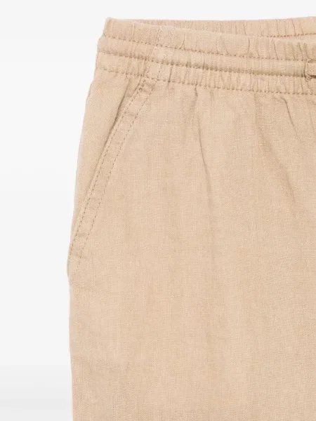 Dětské kalhoty Polo Ralph Lauren hnědé