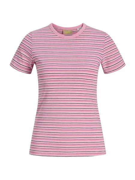 JJXX Tricou JXGigi roz / roz deschis / negru alb