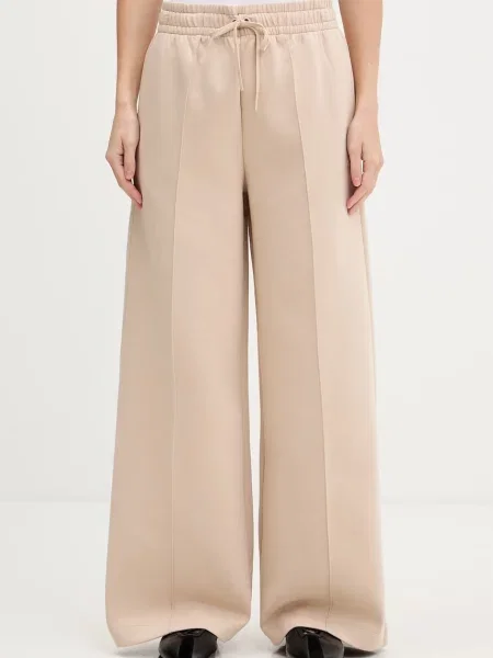 Pantaloni sport Lacoste bej