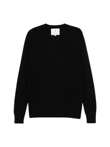 Sweter Seven Gauge wełniany czarny