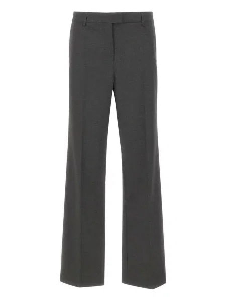 Pantaloni Herskind plisate gri
