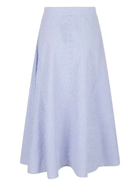 Froté široký pruhovaný šál Polo Ralph Lauren modrý