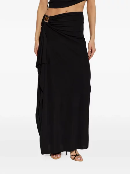 Fusta maxi Christopher Esber negru