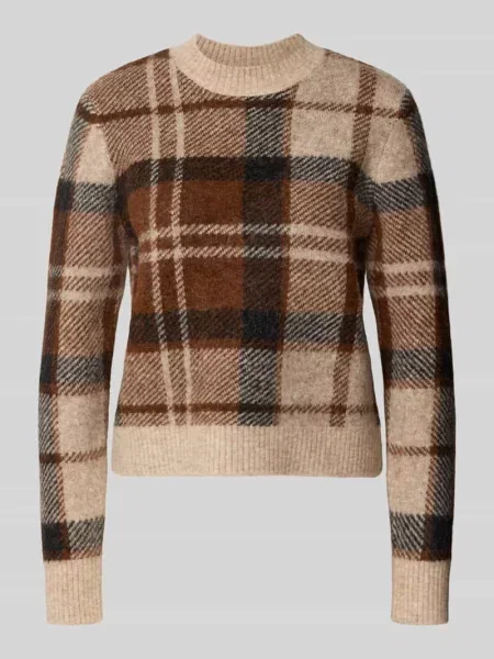 Barbour Sweter Glendyn Z Alpaki beige beżowy