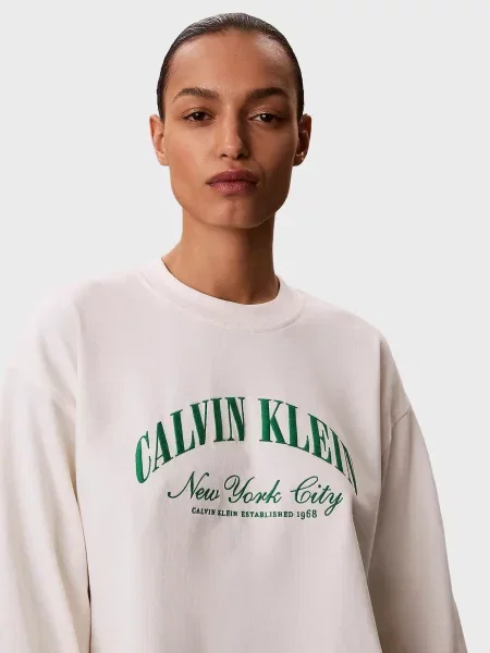 Лонгслив Calvin Klein белый