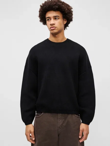 WEEKDAY Pulover negru