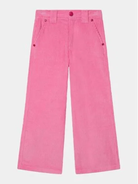 Marc Jacobs Szövet nadrág Flare Fit rózsaszín