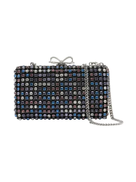 Satynowa kopertówka Self-portrait